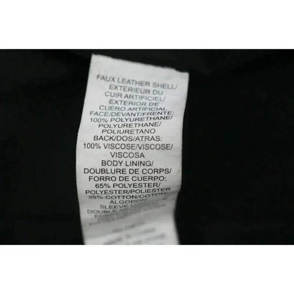 ladies LUCKY BRAND Leather Jacket size S - Picture 11 of 11